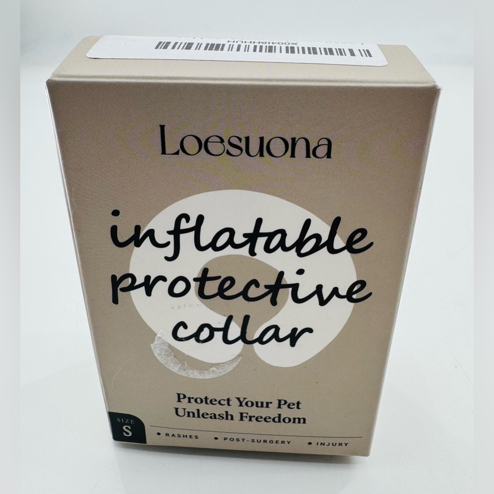 Pet Protective Inflatable Collar Small NEW Dog Cone Animal Surgery Canine Vet